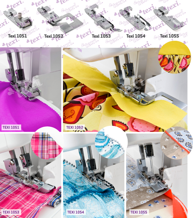 Sada patek TEXI 1050