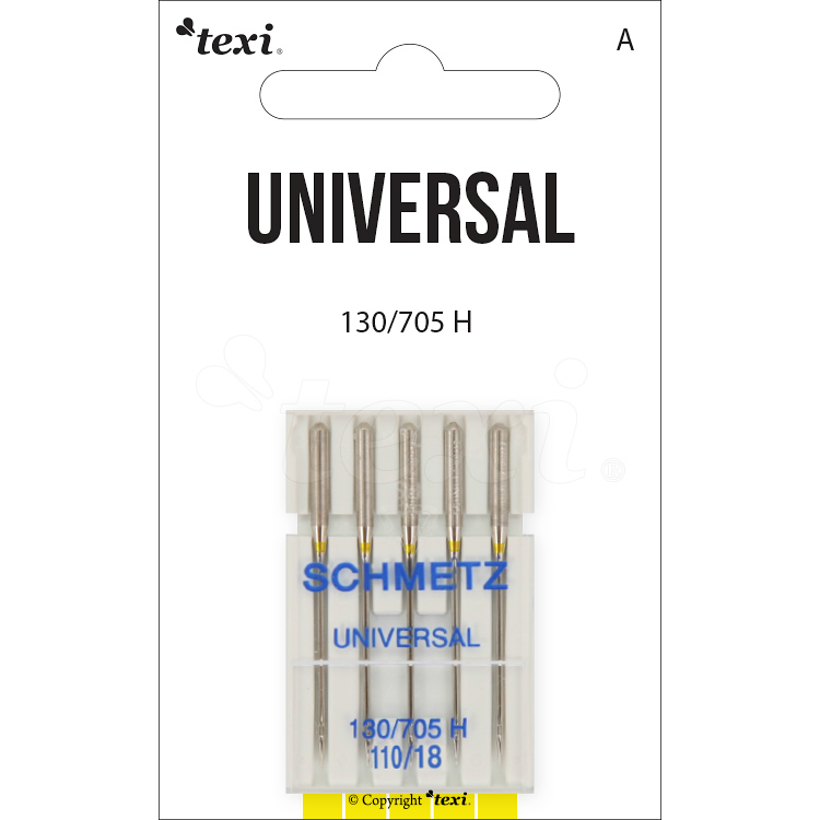 Univerzální jehly TEXI UNIVERSAL 130/705 H 5x110