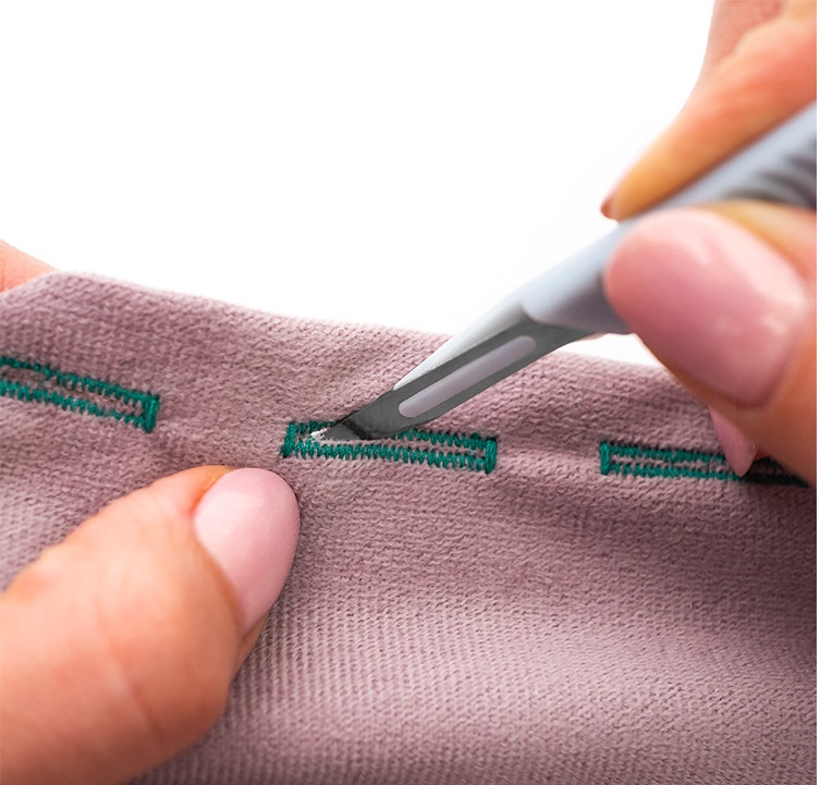 Nůž na prořezávání knoflíkových dírek TEXI 4083