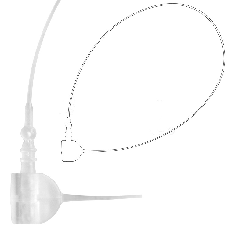 Pojistné nitě neutrální 130 mm, 5.000 ks TEXI 75 PP SECUR LOOP 130