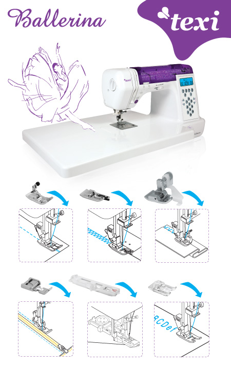 Šicí stroj TEXI BALLERINA