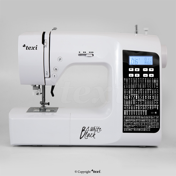 Šicí stroj TEXI BLACK&WHITE