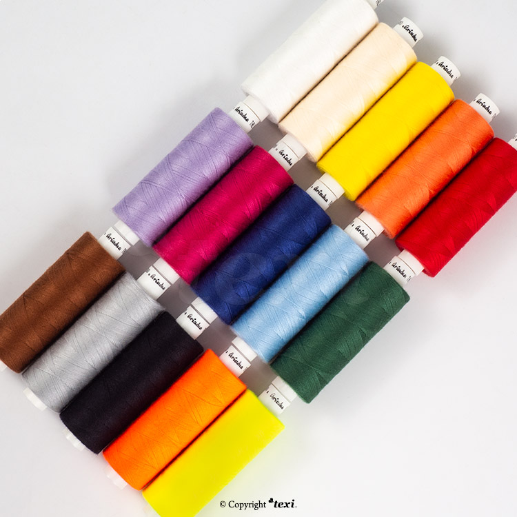 Krabička 15 barev nití a jehly TEXI BOX 15