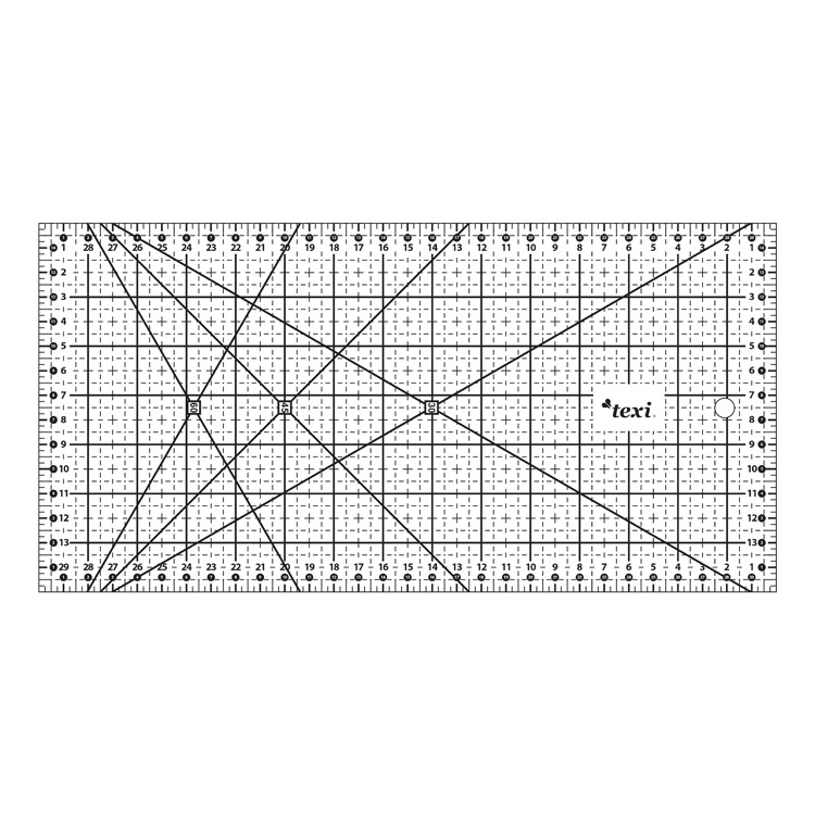 Sada na patchwork a šití TEXI CRAFT GRAY 45X30