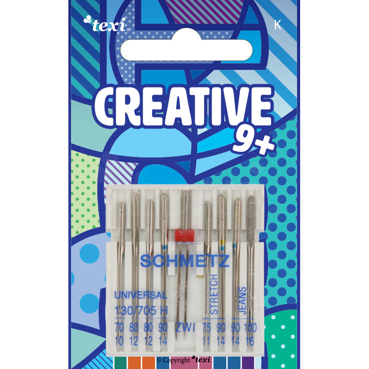 Sada jehel TEXI CREATIVE 9+