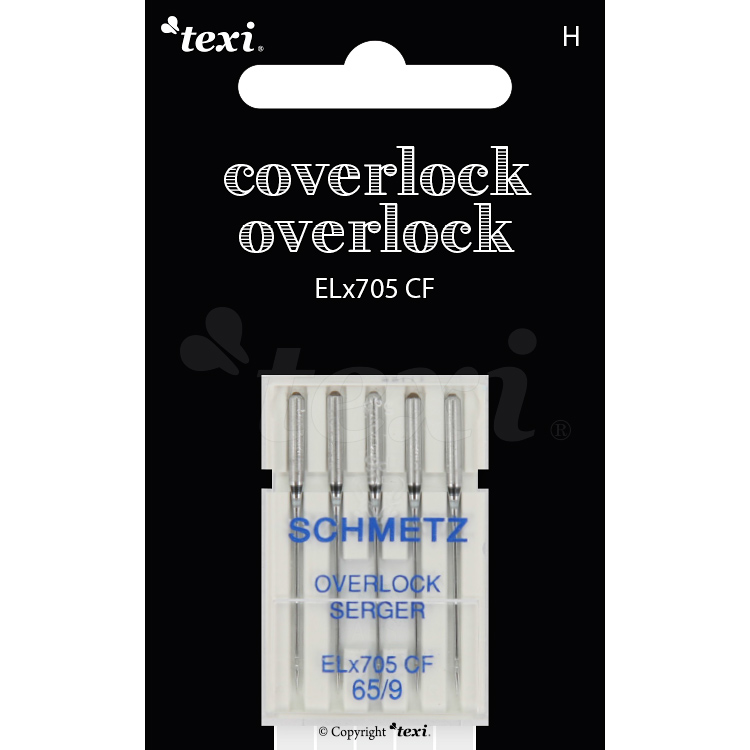 Jehly pro overlocky/coverlocky TEXI OVERLOCK/COVERLOCK ELX705 CF 5x65