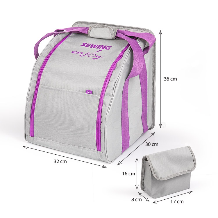 Taška pro domácí overlocky velká TEXI ENJOY MAXI OVERLOCK BAG