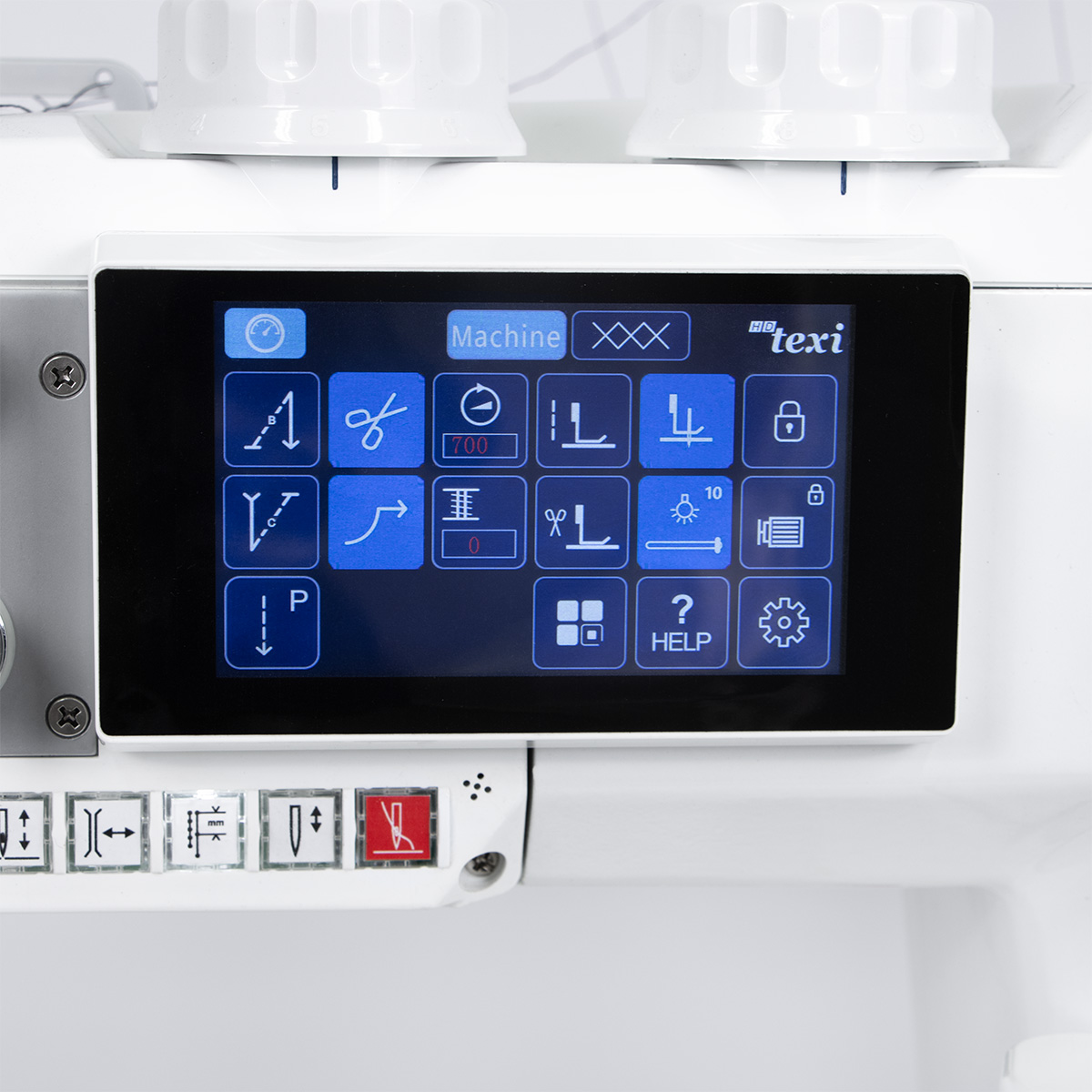 Průmyslový šicí stroj sloupový TEXI NOVA P-OS 3212 PREMIUM EX