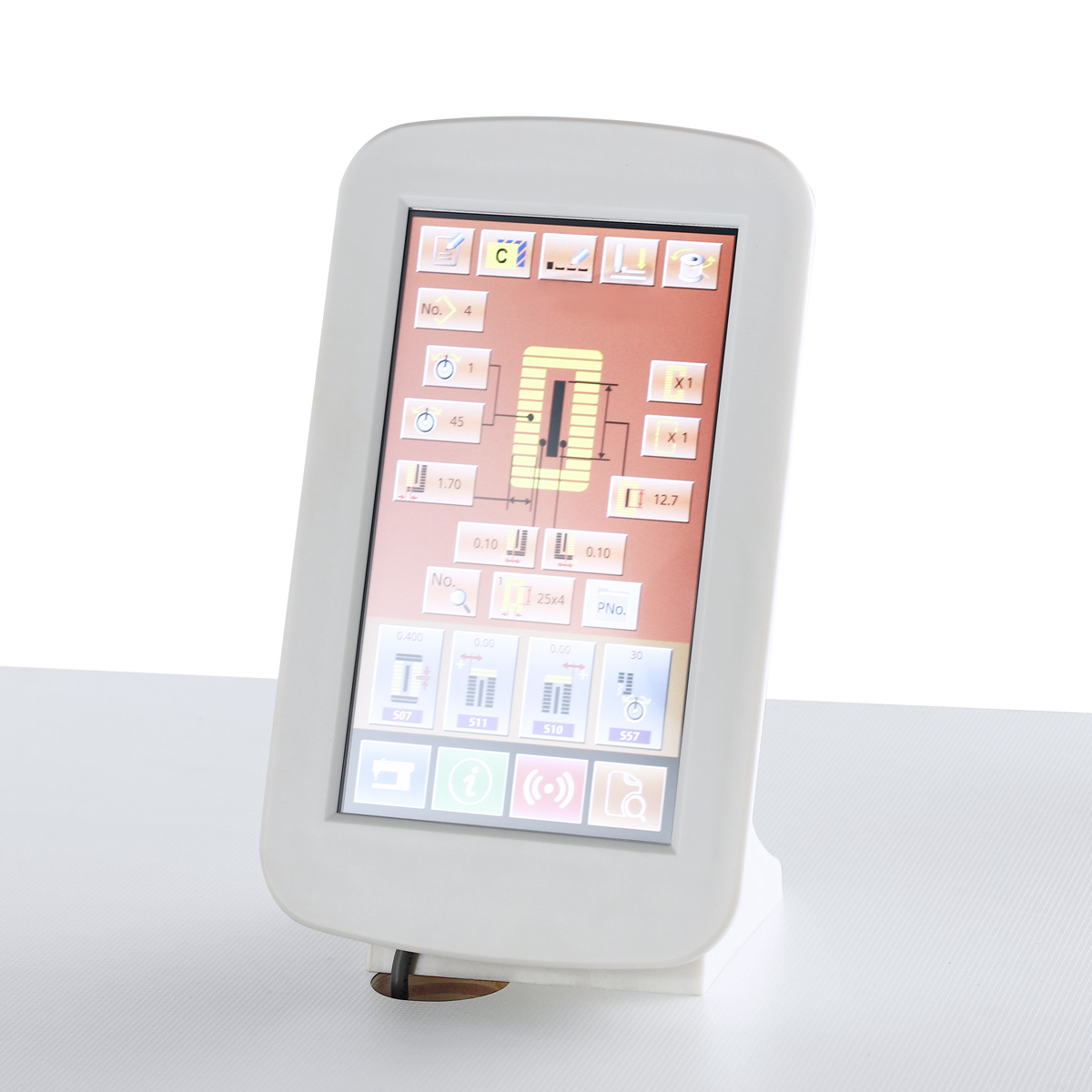 Průmyslový dírkovací šicí stroj TEXI OF PREMIUM EX