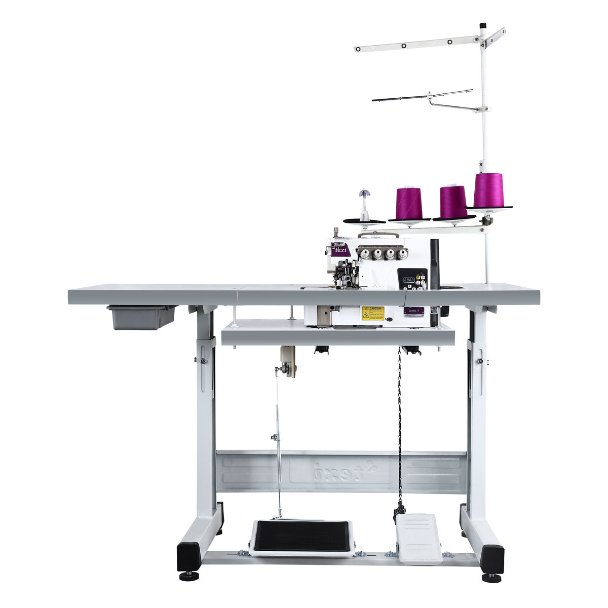 Průmyslový šicí stroj overlock TEXI QUATTRO 1F PREMIUM EX