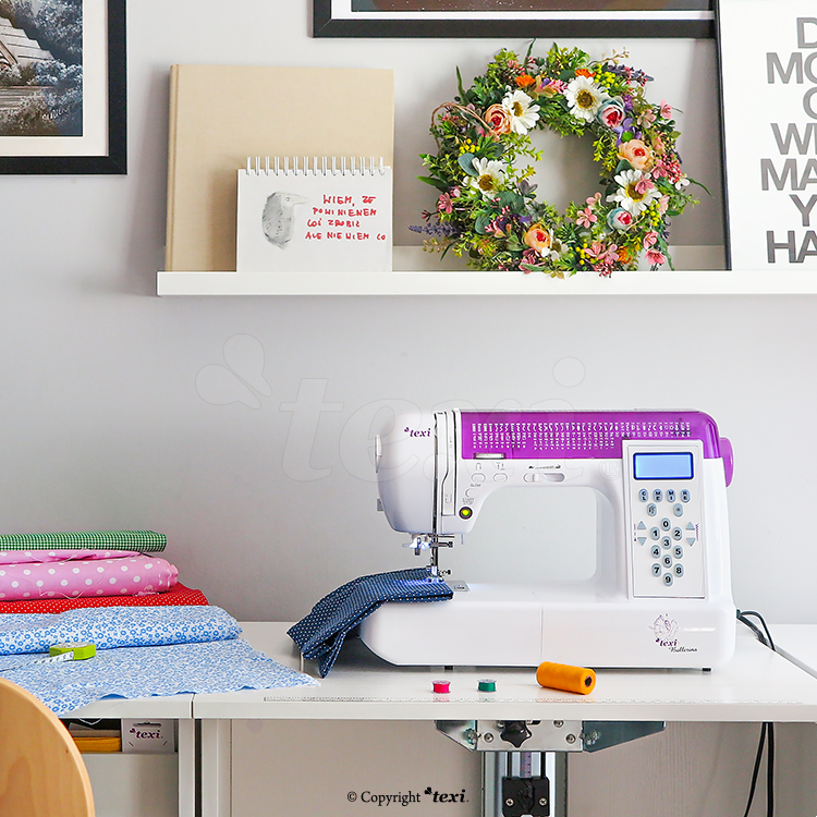 Rozkládací skříňka - stůl pro šicí stroje TEXI SESAME DUO O