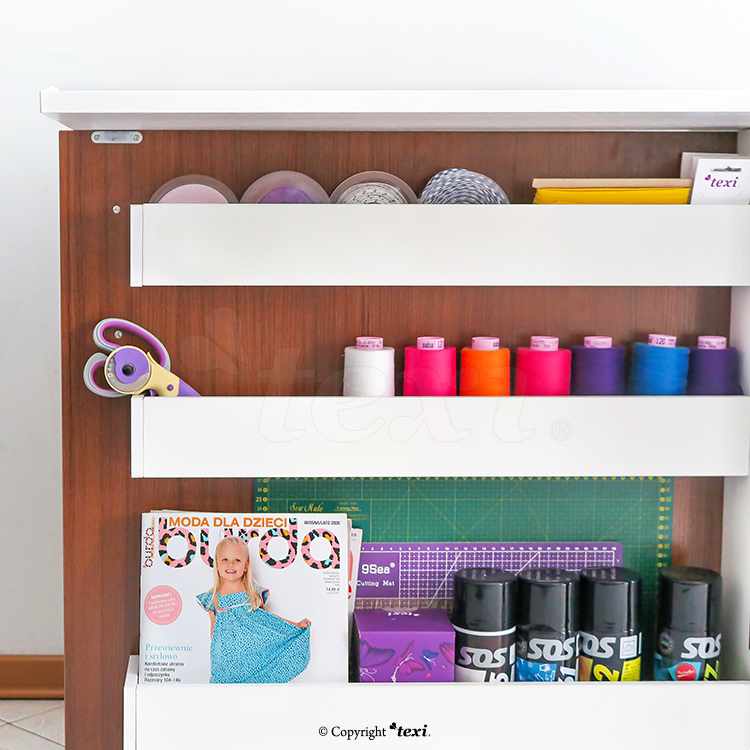 Rozkládací skříňka - stůl pro šicí stroje TEXI SESAME DUO O