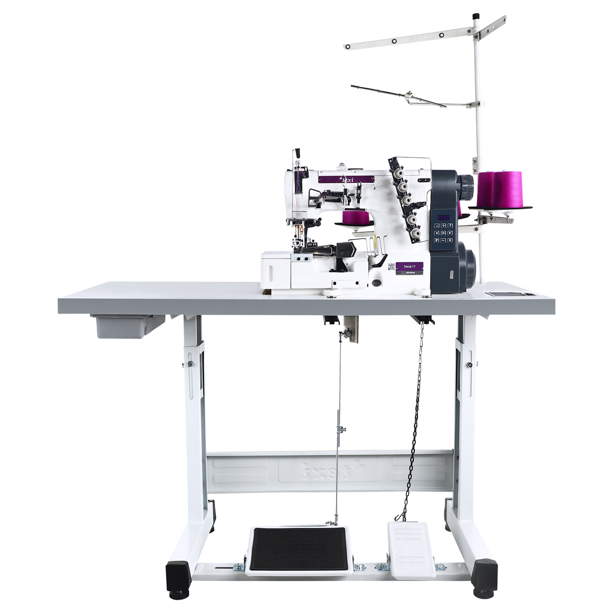 Průmyslový šicí stroj coverlock TEXI TRECCIA 1F PREMIUM EX