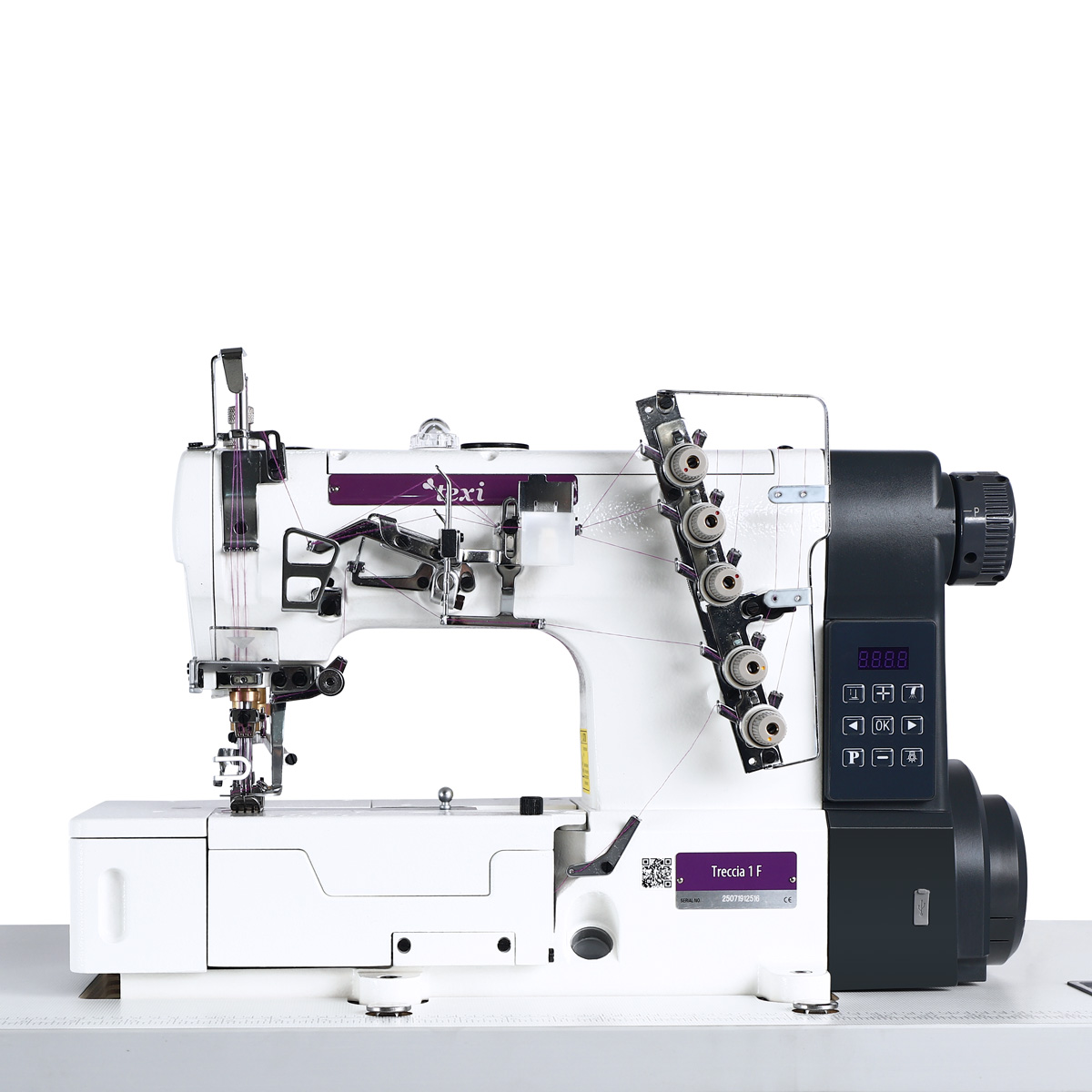 Průmyslový šicí stroj coverlock TEXI TRECCIA 1F PREMIUM EX