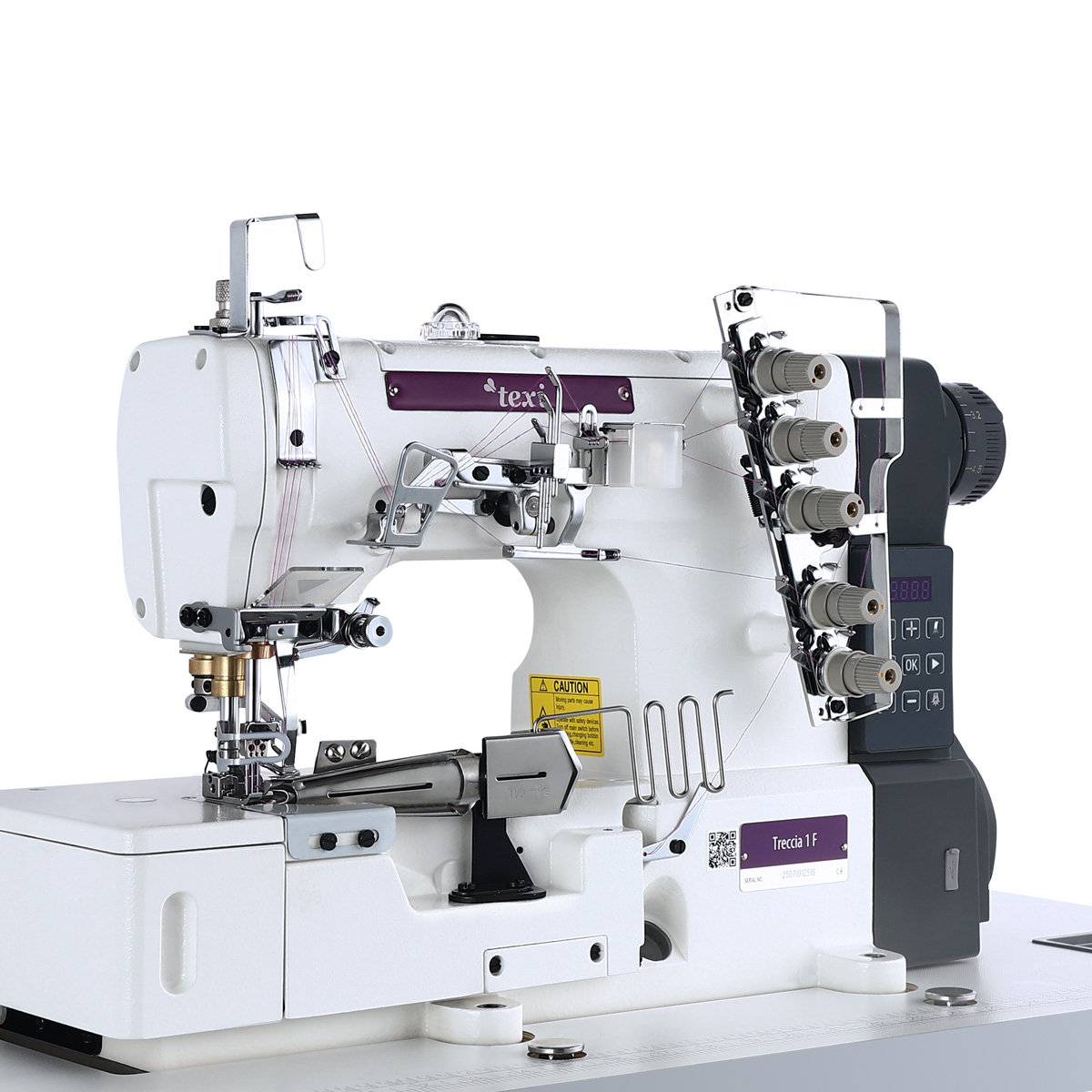 Průmyslový šicí stroj coverlock TEXI TRECCIA 1F PREMIUM EX