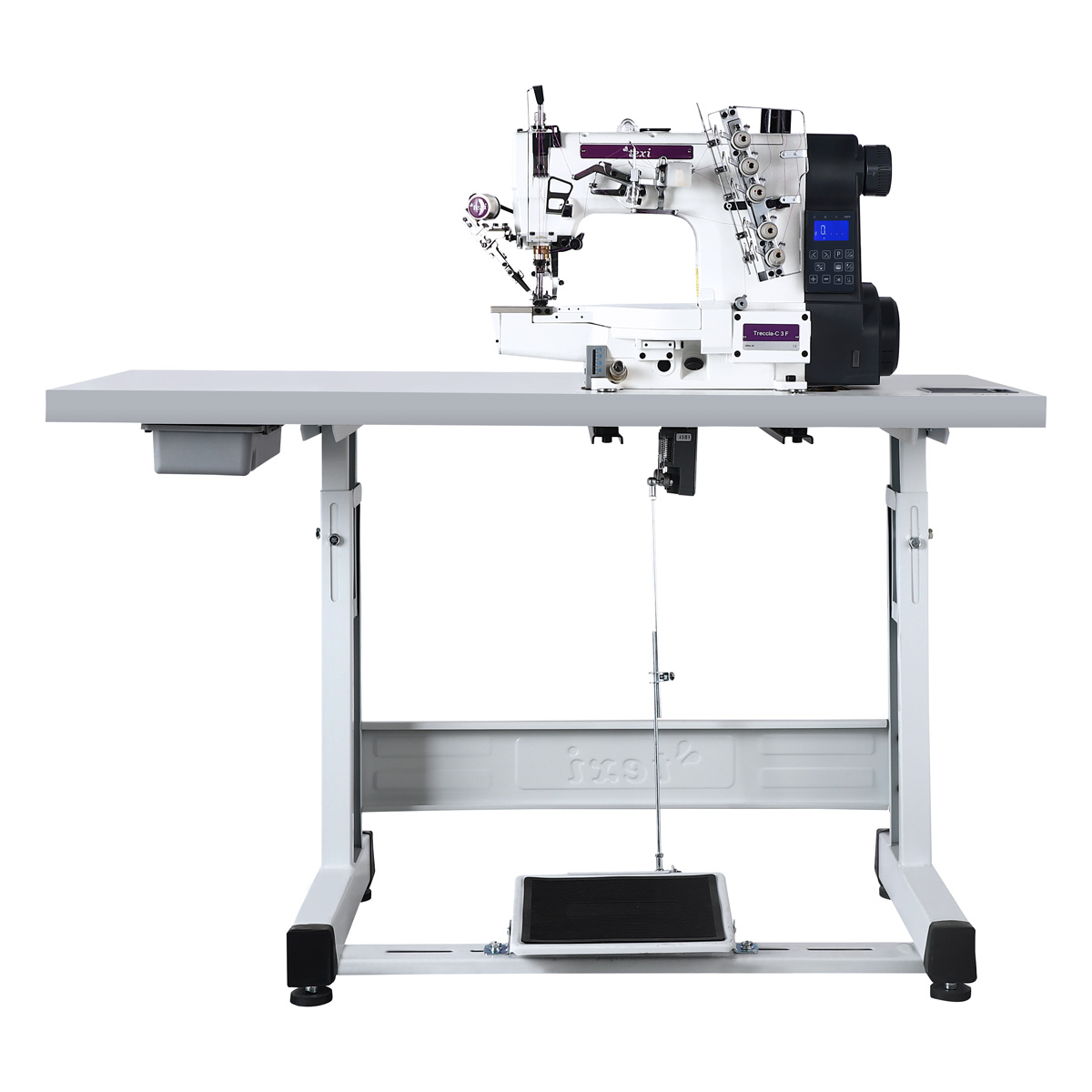 Průmyslový šicí stroj coverlock TEXI TRECCIA-C 3F PREMIUM EX