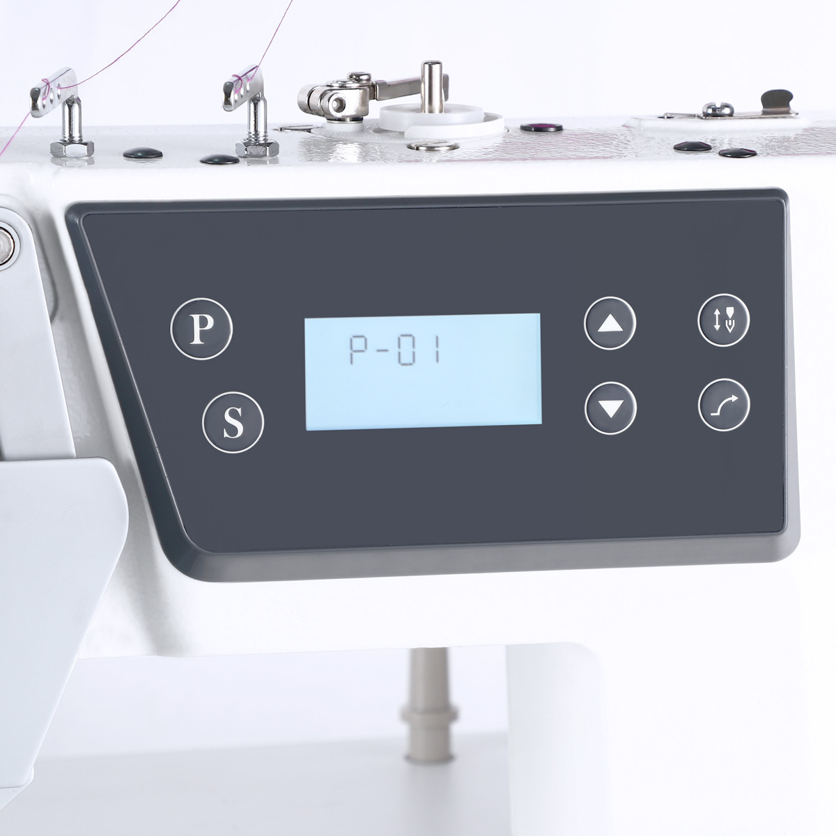 Průmyslový šicí stroj, jehelní podávání TEXI TWIN 1F PREMIUM EX